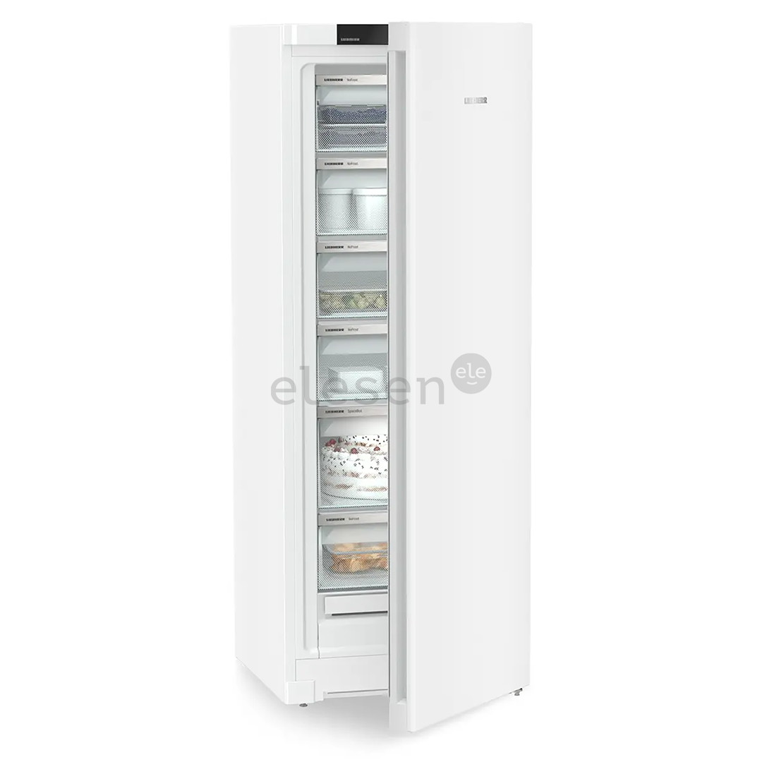 Liebherr pure NoFrost, 239 L, height 166 cm, white - Freezer