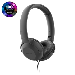 Philips TAUH201, 3,5 мм, черный - Проводные наушники TAUH201BK/00