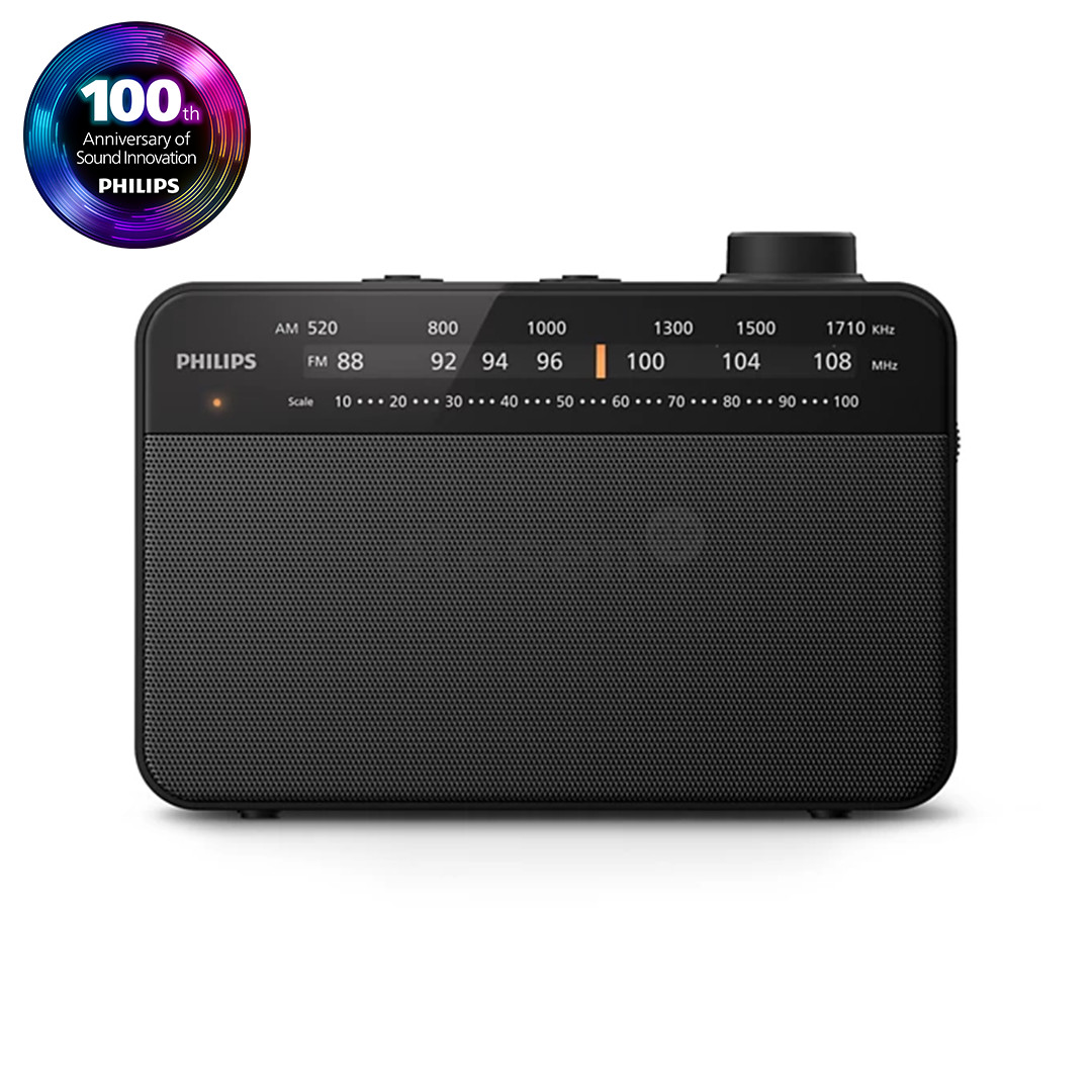 Philips TAR2509, juodas - Radijas