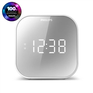 Philips TAR4406/12, FM, USB, white - Clock radio TAR4406/12