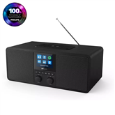 Philips TAR8805, FM, DAB+, Spotify connect, Bluetooth, belaidis įkrovimas, juodas - Radijas
