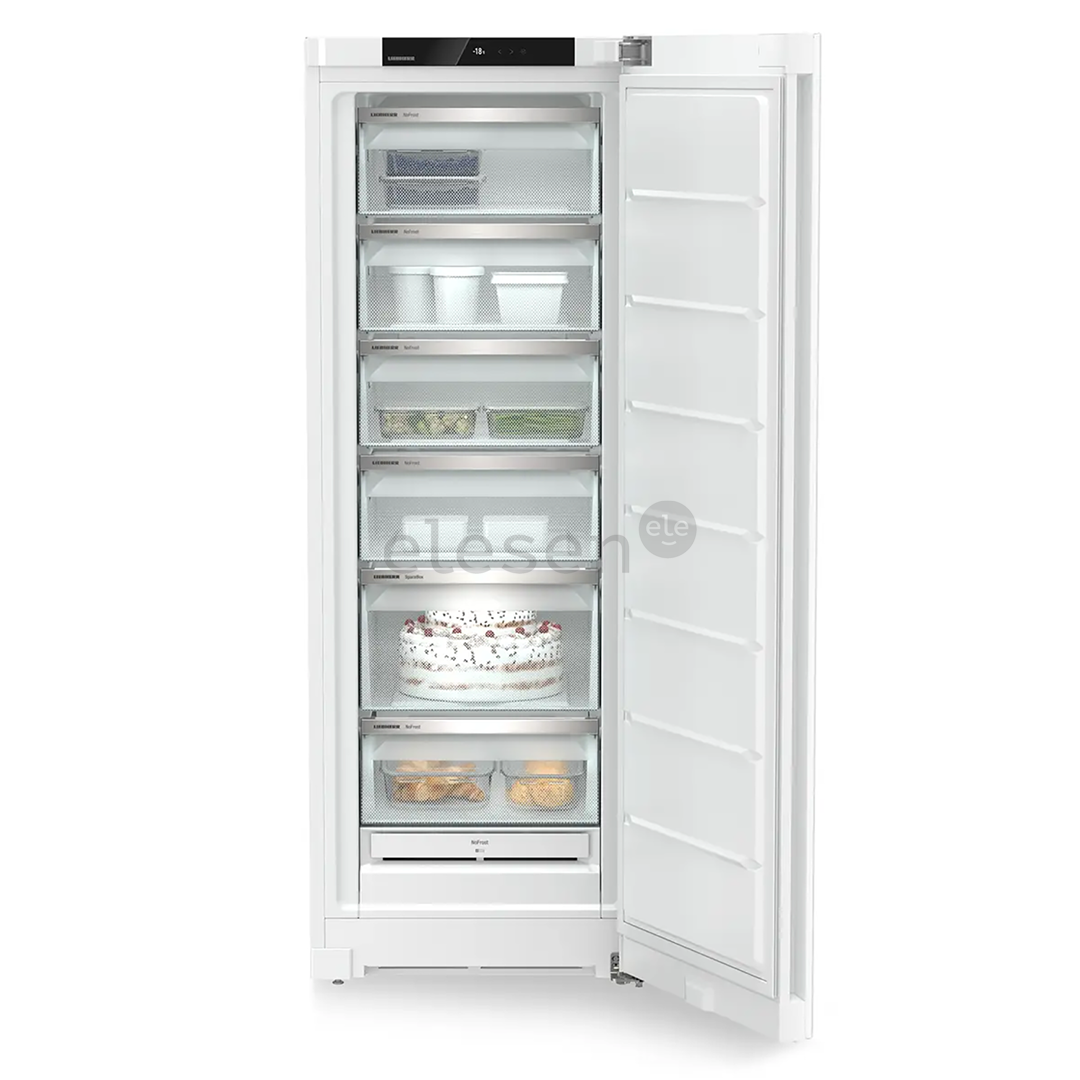 Liebherr plus NoFrost, 239 L, height 166 cm, white - Freezer