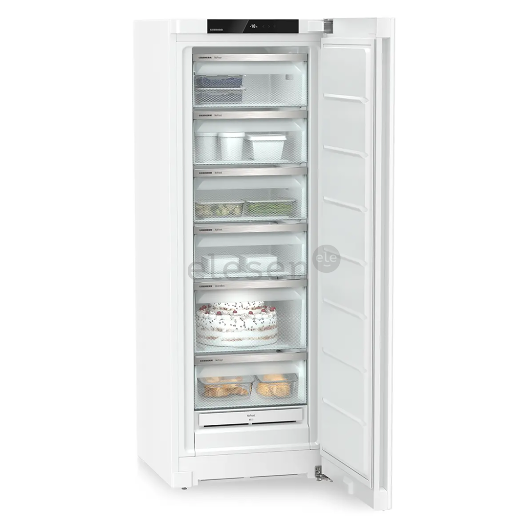 Liebherr plus NoFrost, 239 L, height 166 cm, white - Freezer