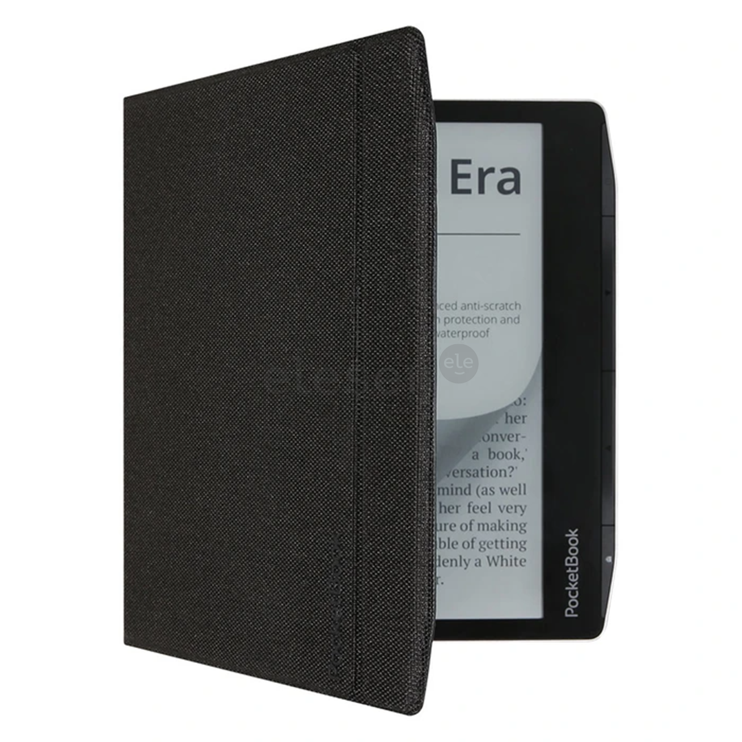 PocketBook Charge Cover, 7'', Era series, canvas black - E-reader cover