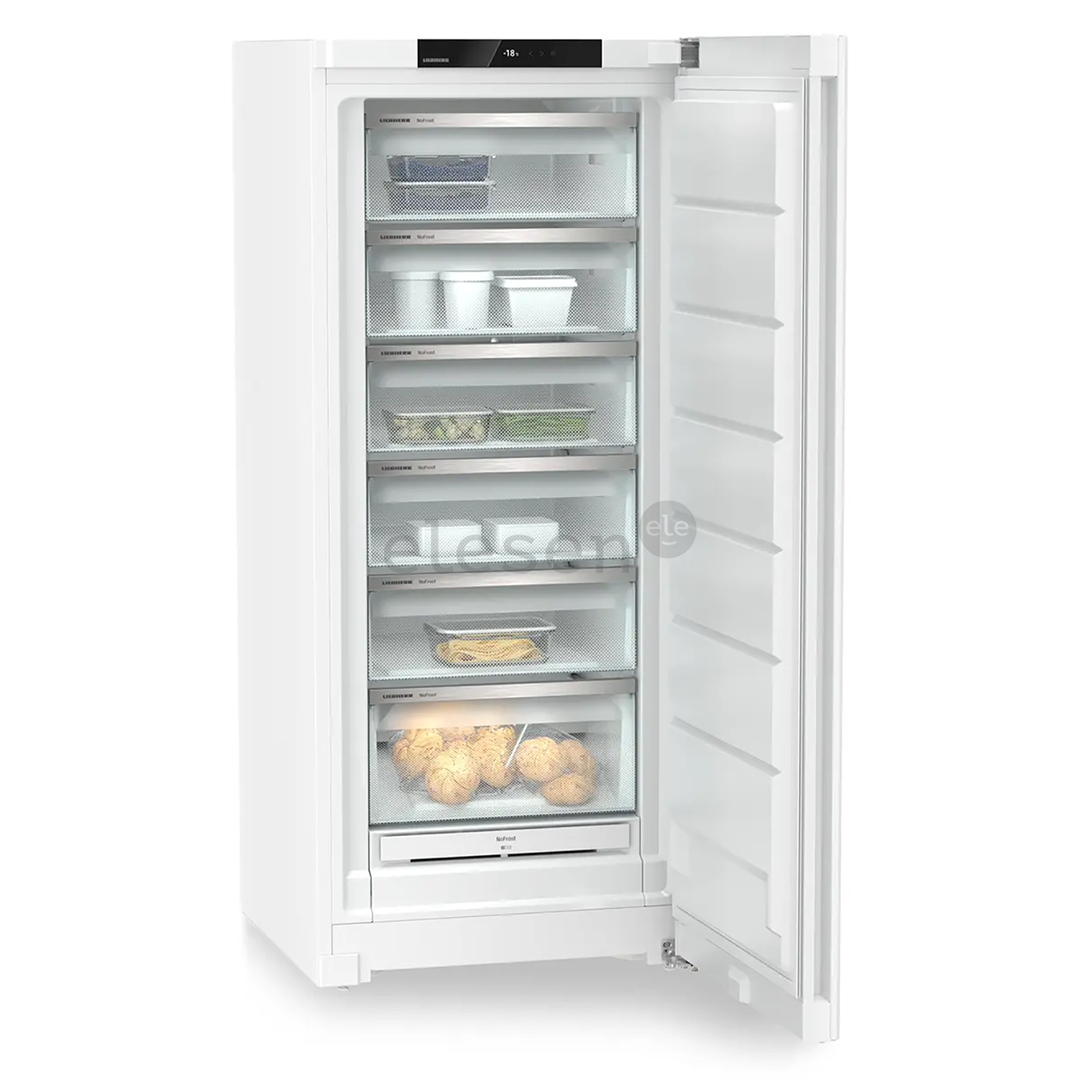 Liebherr plus NoFrost, 312 L, height 166 cm, white - Freezer