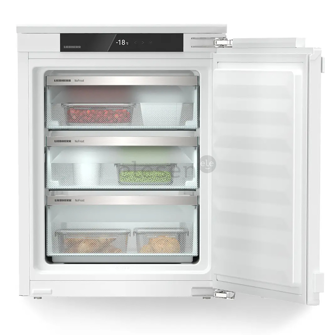 Liebherr pure NoFrost, 66 L, height 72 cm - Built-in freezer