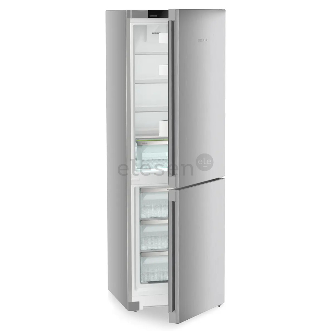 Liebherr, Pure NoFrost, 330 L, aukštis 186 cm, sidabro spalvos - Šaldytuvas