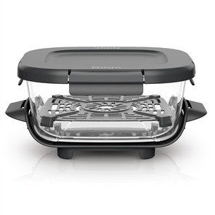 Ninja CRISPi, 1,4 л, CleanCrisp, прозрачный - Стеклянная емкость с защелкивающейся крышкой