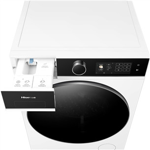 Hisense, 10.5 kg, depth 55 cm, 1400 rpm - Front load washing machine