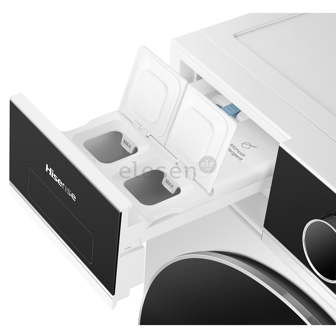 Hisense, 10.5 kg, depth 55 cm, 1400 rpm - Front load washing machine