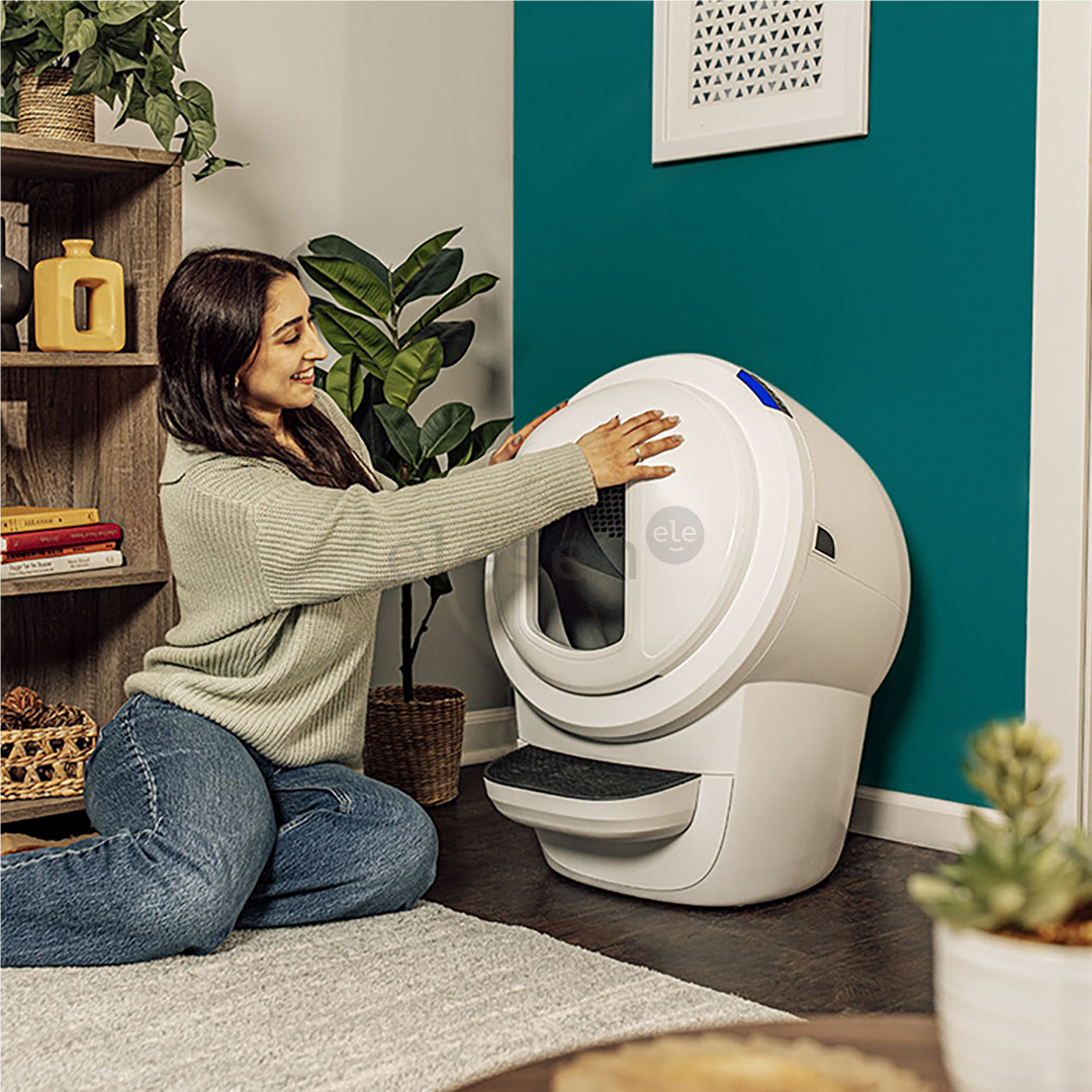 Whisker Litter-Robot 4, white - Litterbox Shield