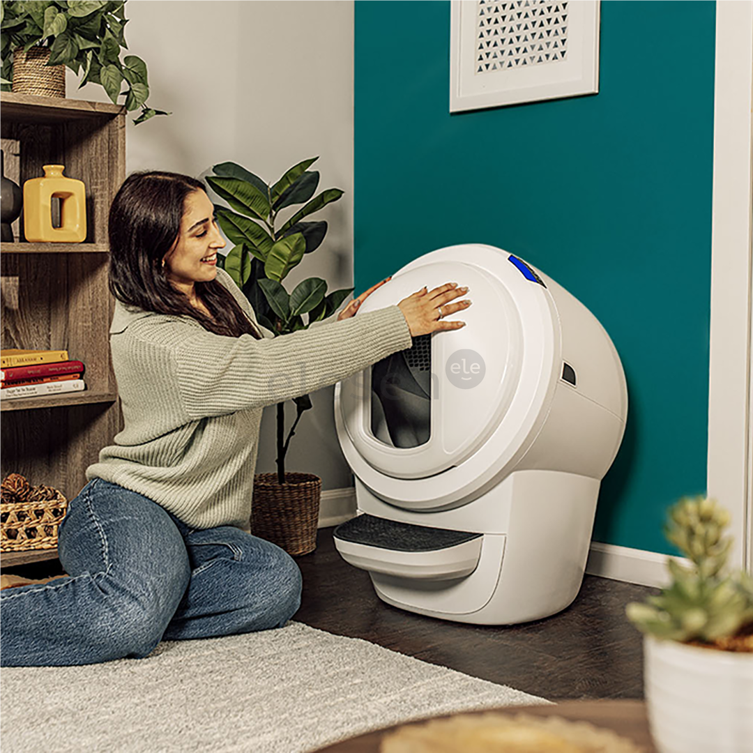 Whisker Litter-Robot 4, белый - Защита для кошачьего туалета