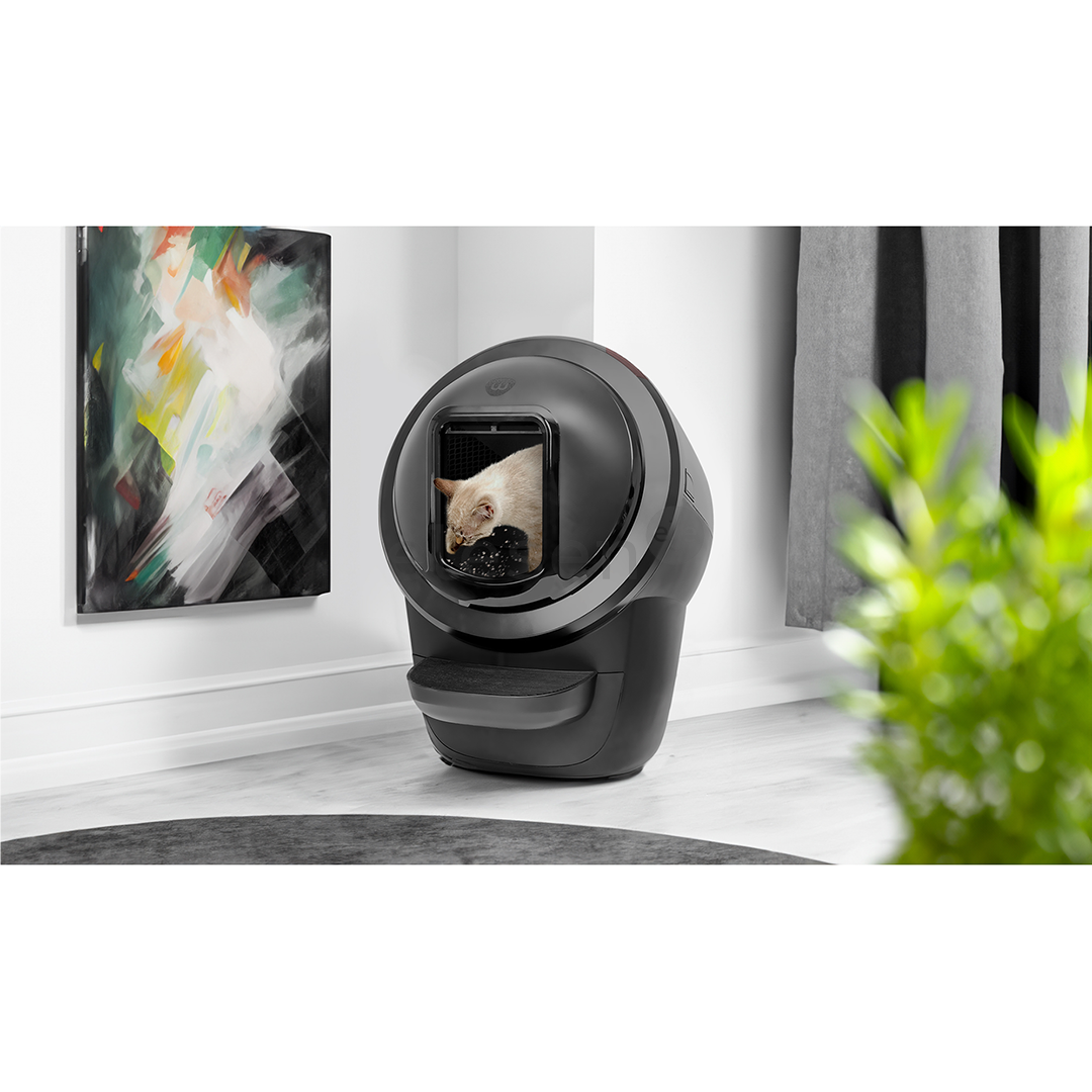 Whisker Litter-Robot 4, черный - Защита для кошачьего туалета