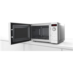 Bosch, 20 L, 800 W, white - Microwave Oven