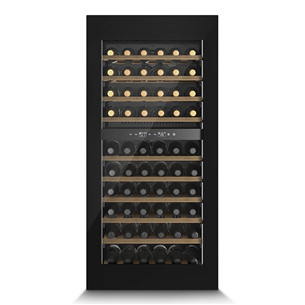 Caso WineDeluxe WD 60, 60 бутылок, высота 124 см, черный - Интегрируемый винный шкаф 07715