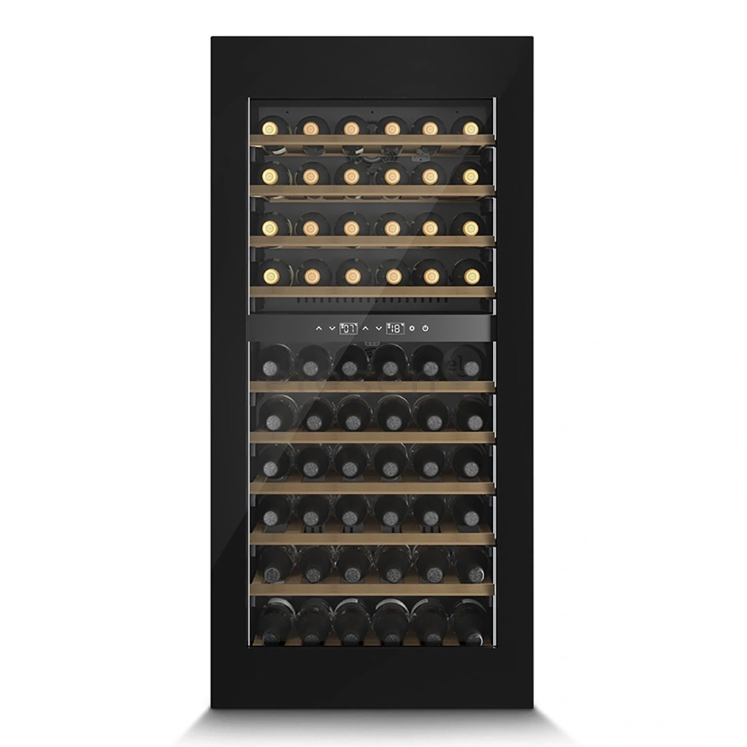 Caso WineDeluxe WD 60, 60 бутылок, высота 124 см, черный - Интегрируемый винный шкаф