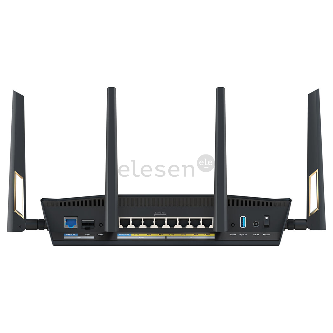 ASUS RT-BE88U WiFi 7, juodas - WiFi maršrutizatorius