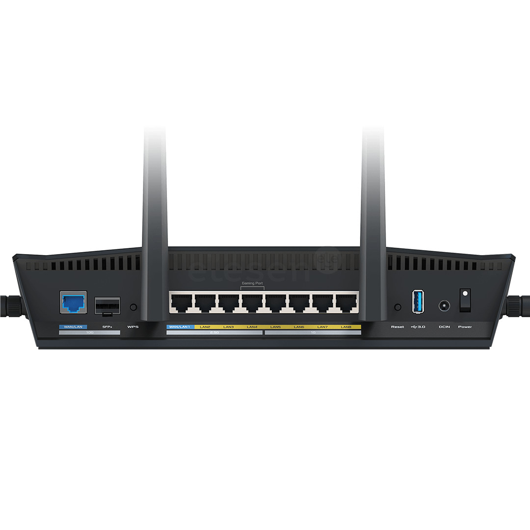 ASUS RT-BE88U, WiFi 7, черный - WiFi-роутер