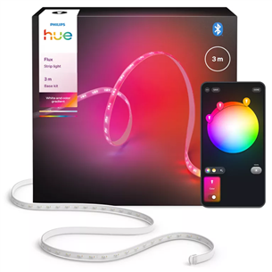 Philips Hue Flux, 4 m, balta - LED juosta