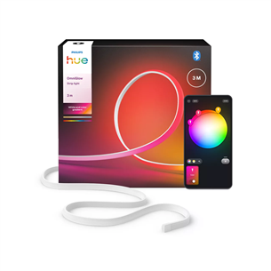 Philips Hue OmniGlow Lightstrip, 3 m, balta - LED juosta