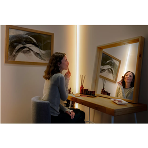 Philips Hue OmniGlow Lightstrip, 3 m, balta - LED juosta