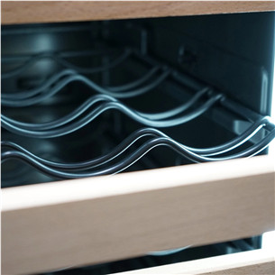 Caso WineChef Duo 122, 122 бутылки, высота 176 см, черный - Винный шкаф