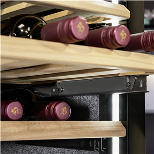 Caso WineDeluxe WD 41, 41 bottles, height 90 cm - Built-in wine cooler