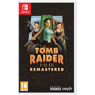 Tomb Raider I-II-III Remastered, Nintendo Switch - Игра 5056635609687