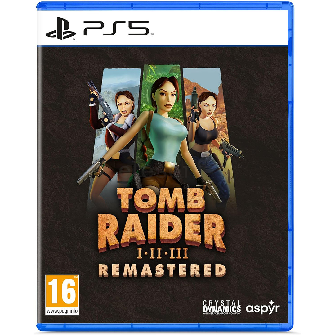Tomb Raider I-II-III Remastered, PlayStation 5 - Game