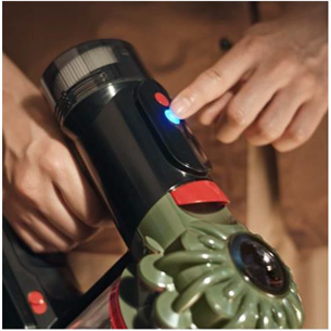 Dyson V8 Cyclone, juodas/žalias - Belaidis dulkių siurblys