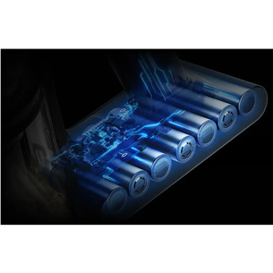 Dyson V8 Cyclone, juodas/žalias - Belaidis dulkių siurblys