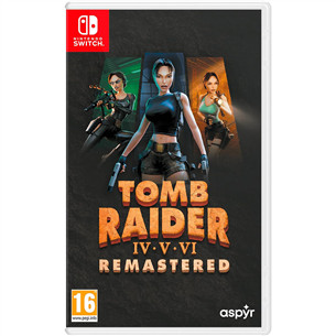 Tomb Raider IV-V-VI Remastered, Nintendo Switch - Žaidimas 5056635615404