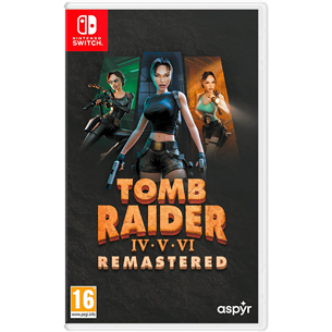 Tomb Raider IV-V-VI Remastered, Nintendo Switch - Игра 5056635615404