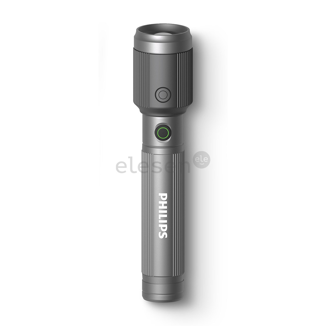 Philips Torch, 650 лм, 15 Вт, серый - Светодиодный фонарик