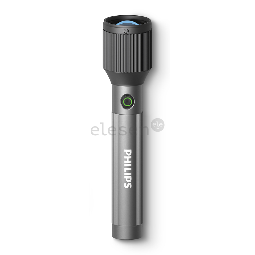 Philips Torch, 770lm, 24W, grey - LED flashlight