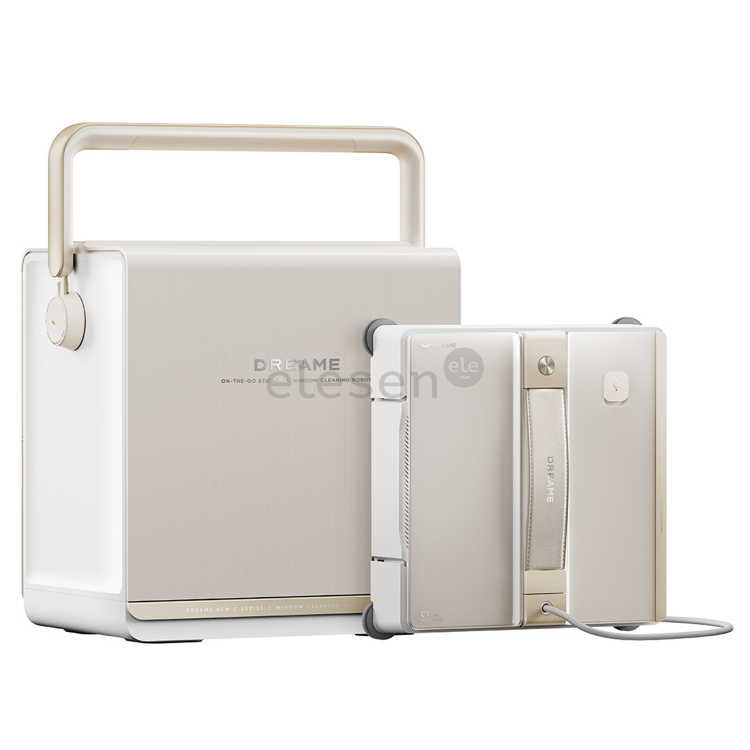 Dreame C1 Station, baltas - Langų valymo robotas