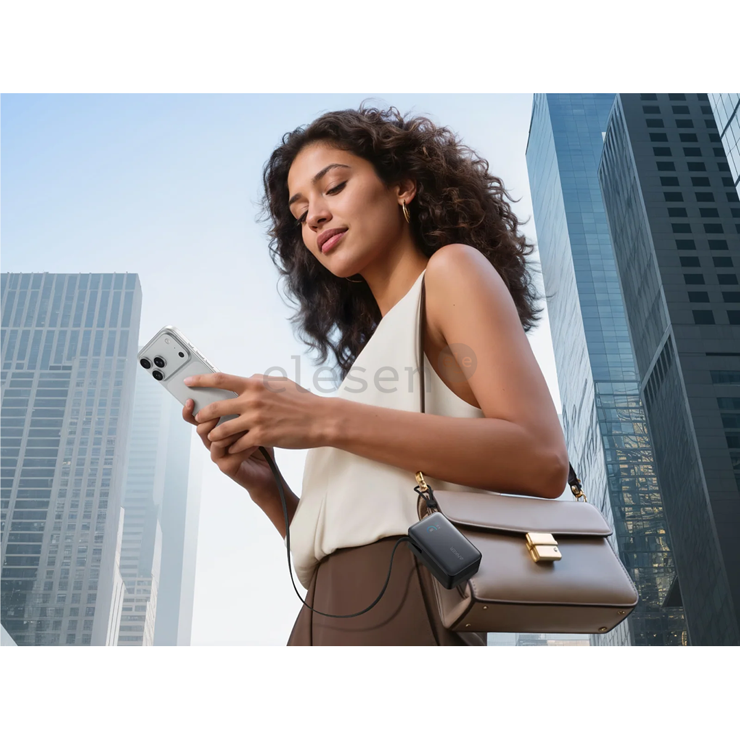 Anker Nano, 10000 mAh, 45 W, juoda - Išorinė baterija