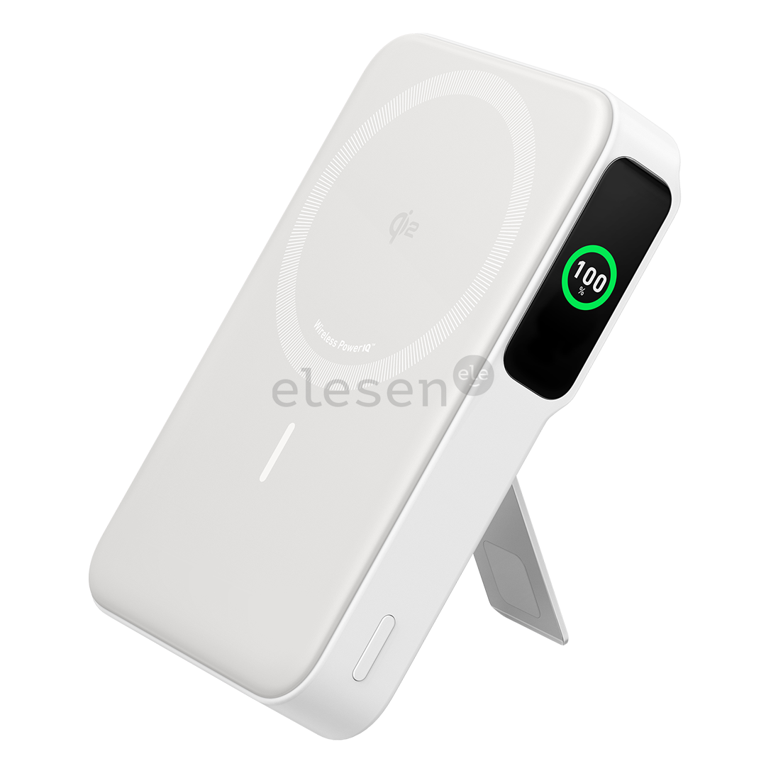 Anker MagGo, 10000 mAh, balta - Išorinė baterija