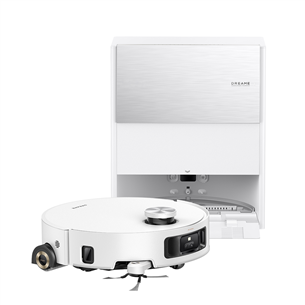 Dreame Aqua10 Roller, wet & dry, baltas - Dulkių siurblys robotas