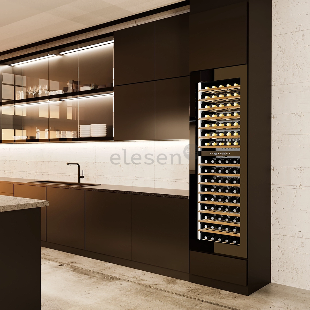 Caso WineDeluxe WD 96, 96 bottles, height 179 cm - Built-in wine cooler