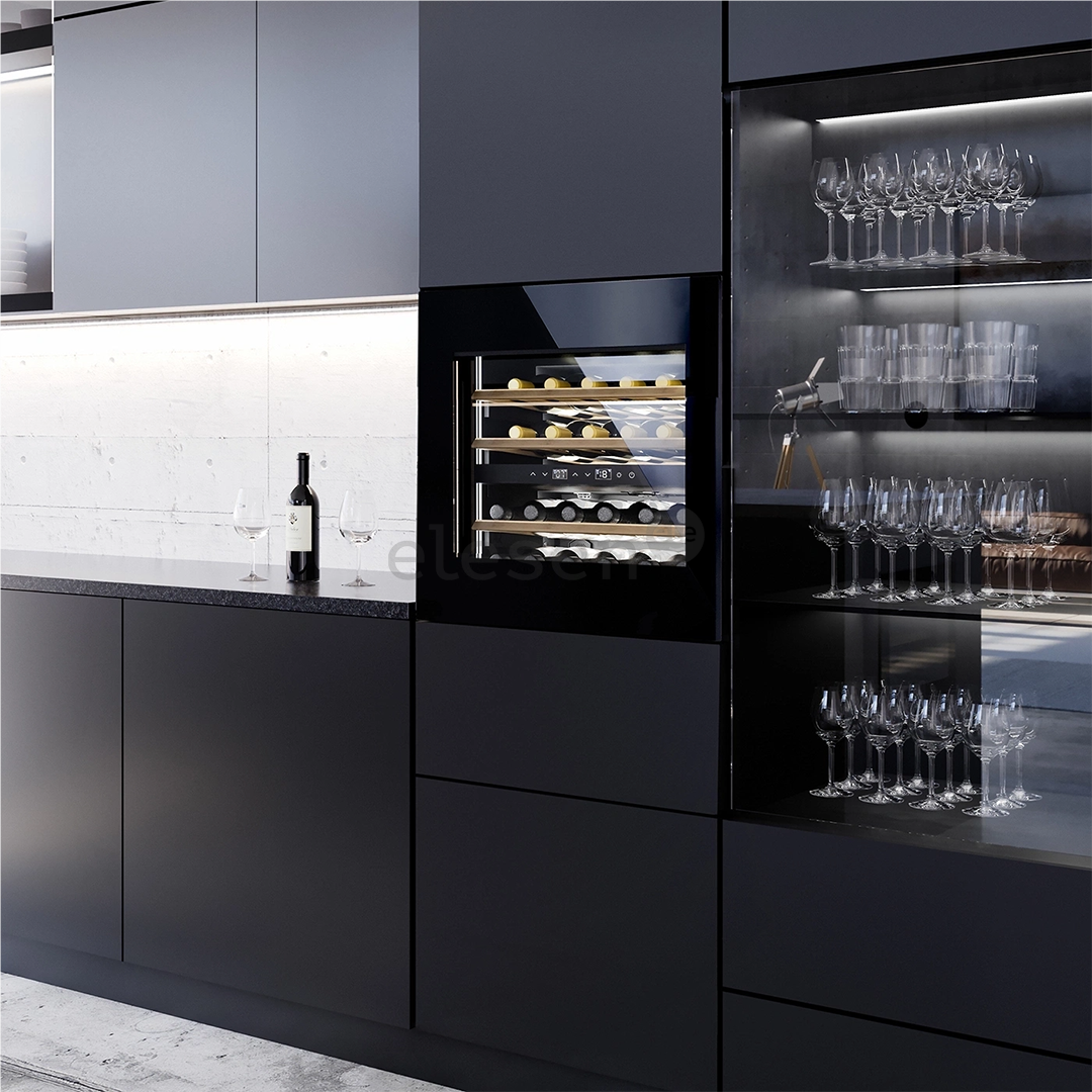 Caso WineDeluxe WD 24, 24 bottles, height 60 cm - Built-in wine cooler