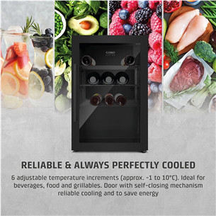 Caso BBQ Cooler S-R, 63 L, height 68 cm, black - BBQ cooler