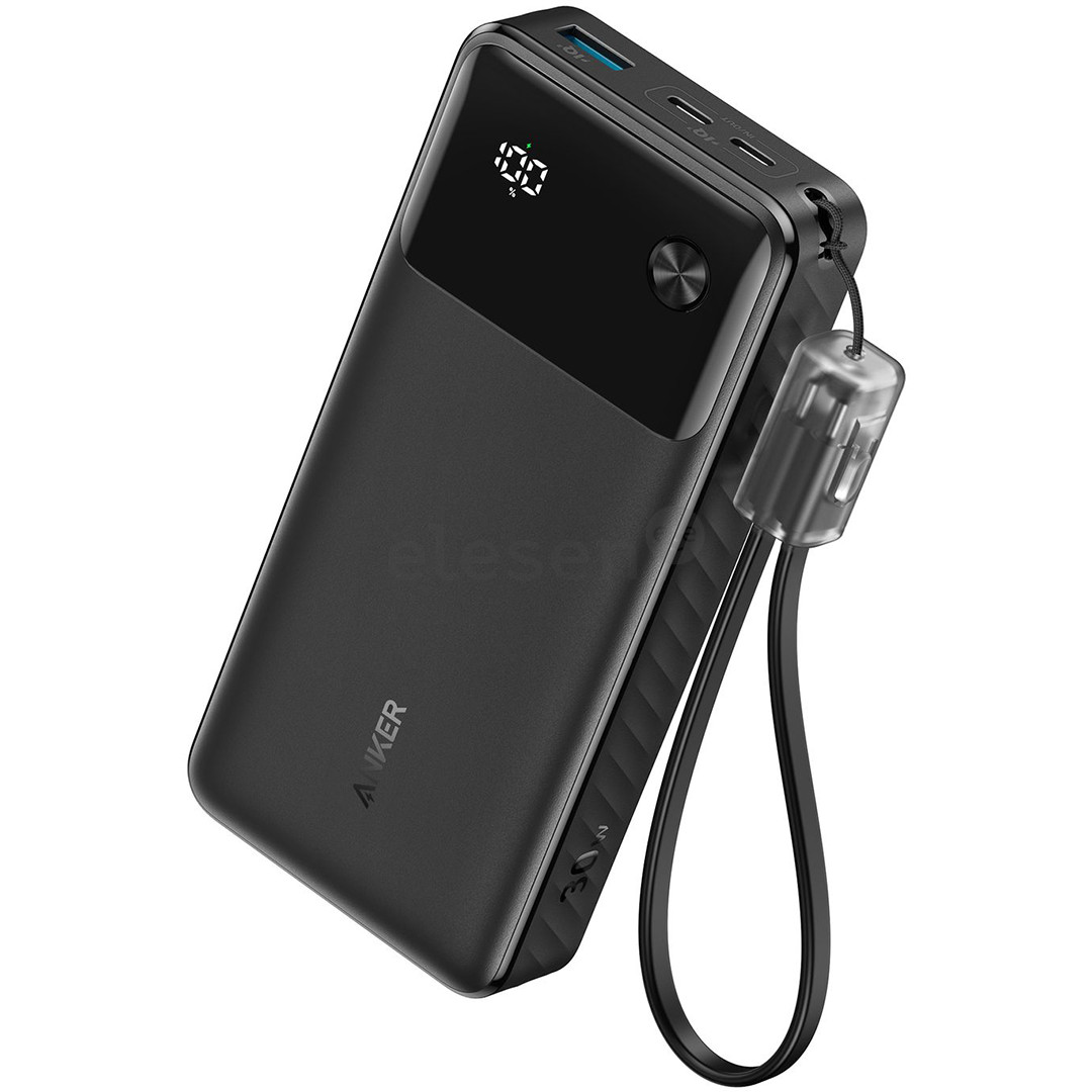 Anker Power Bank Powercore, 30 W, 20000 mAh, juoda - Išorinė baterija