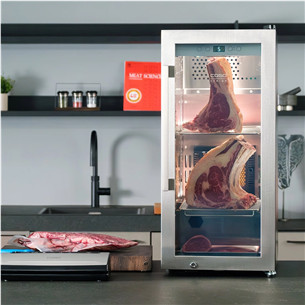 Caso DryAged Master 63, 63 L, aukštis 88 cm, juoda/nerūdijančio plieno - Brandinimo spinta