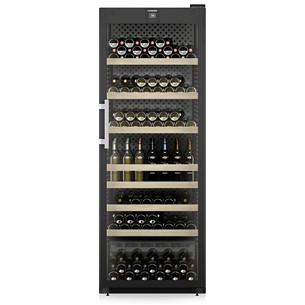 Liebherr Perfection, 284 бутылки, высота 205 см, черный - Винный шкаф WFBLI7741