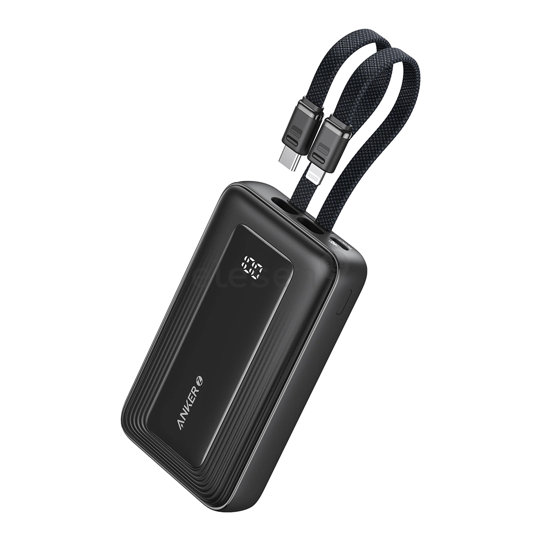 Anker Zolo Power Bank, 30 W, 10000 mAh, juoda - Išorinė baterija