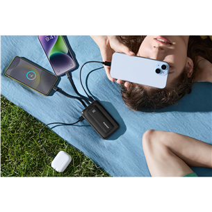 Anker Zolo Power Bank, 30 W, 10000 mAh, juoda - Išorinė baterija