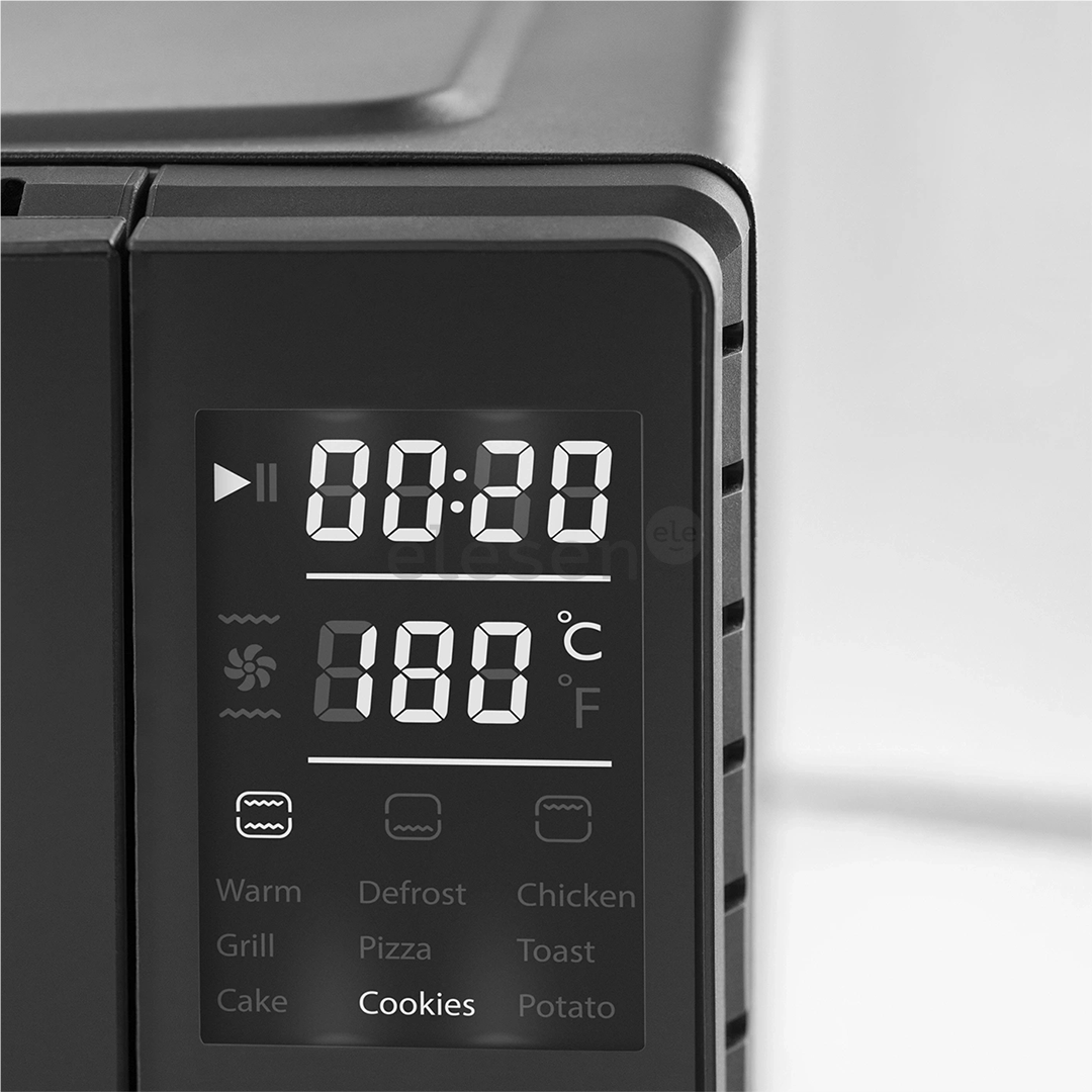 Caso TO 26, 26 L, 1650 W, juoda - Mini orkaitė