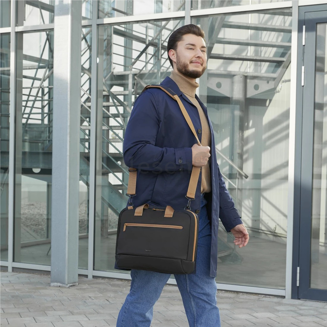 Hama Ultra Lightweight, 14,1'', caramel/black - Notebook bag