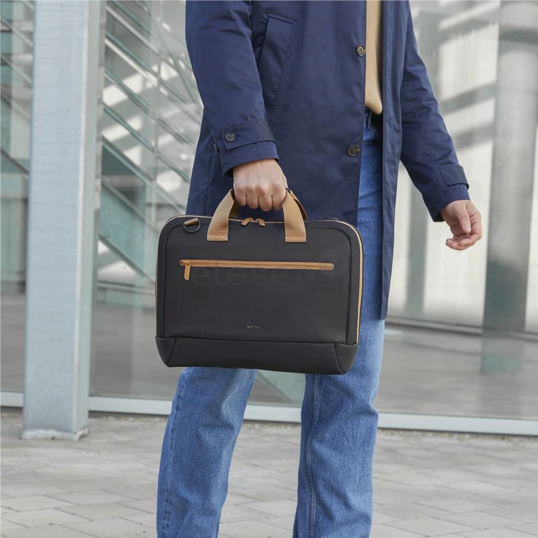 Hama Ultra Lightweight, 14,1'', caramel/black - Notebook bag